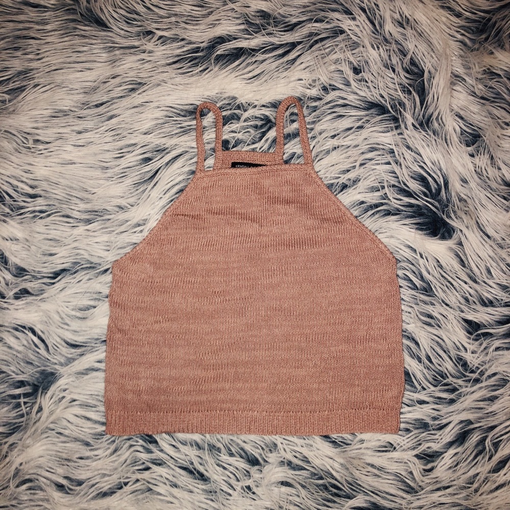 Knitted Light Pink Tank